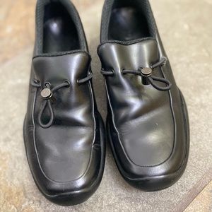 Prada Black Leather Loafer